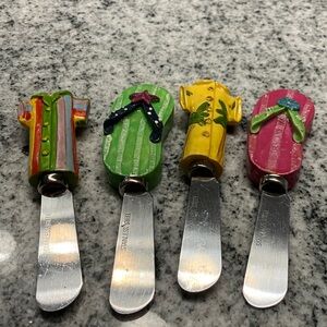 Colorful summer themes Stainless Steel Spreaders Set
